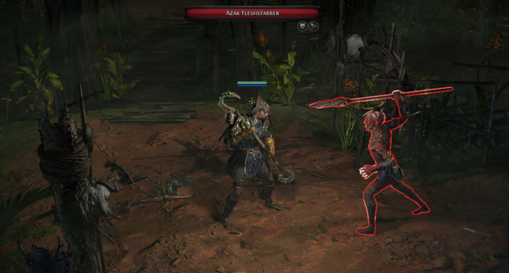 Azak Fleshstabber Location