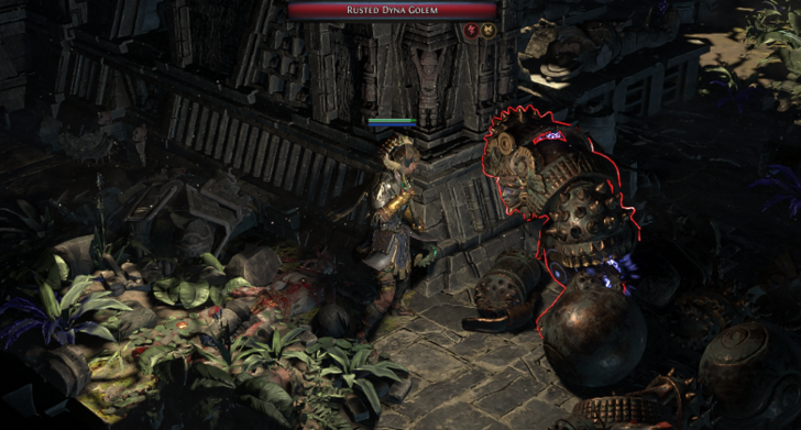 Rusted Dyna Golem Location