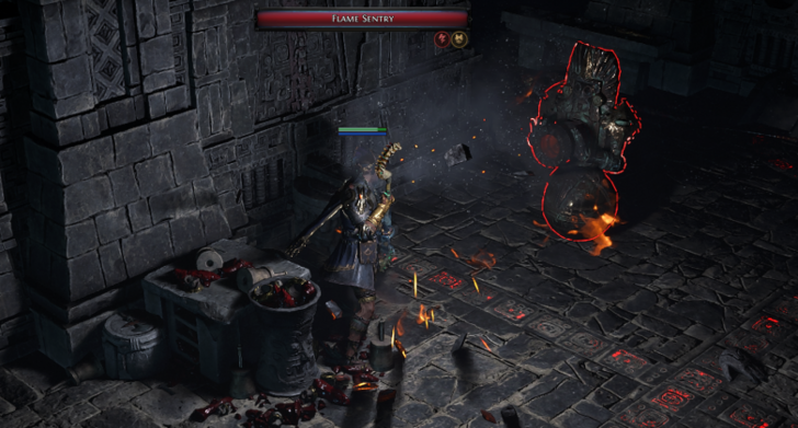 Flame Sentry Location