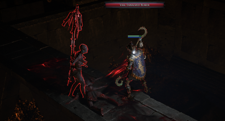 Vaal Embalmed Bearer Location