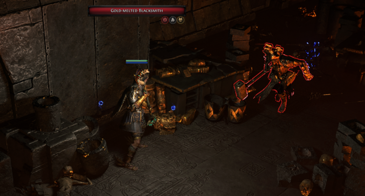 Gold-melted Blacksmith Location