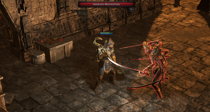 Adorned Miscreation Location