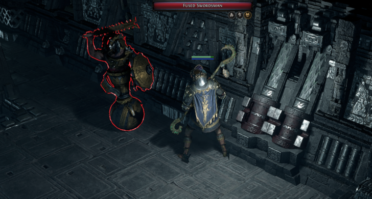 Fused Swordsman Location