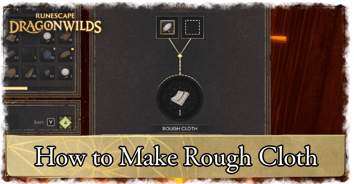 Runescape Rough Cloth Banner