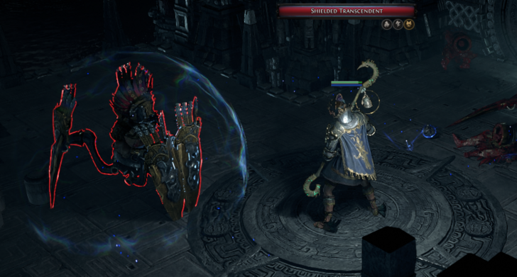 Shielded Transcendent Location