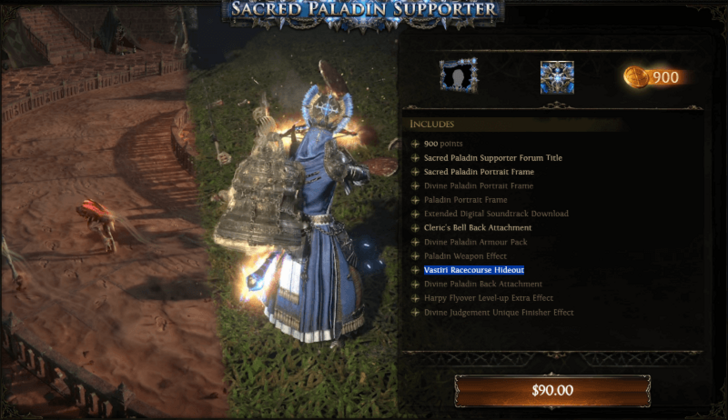 Sacred Paladin Support Pack