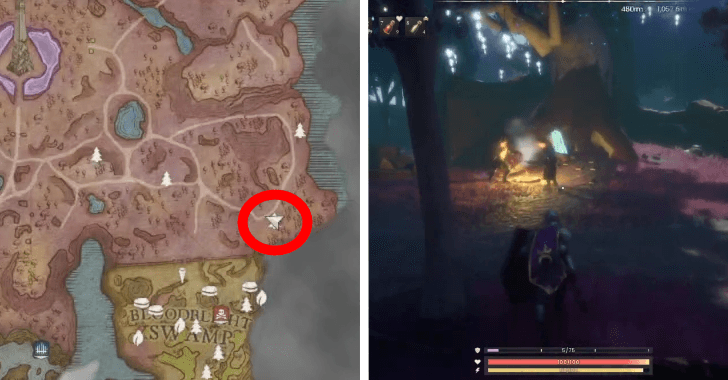 blue tree location 4