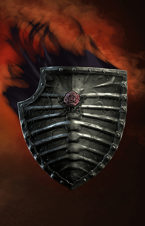 Skull Knight’s Heraldry Mount Armor