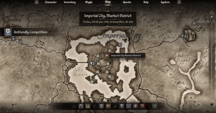 Unfriendly Competition Location - Imperial City, Market District