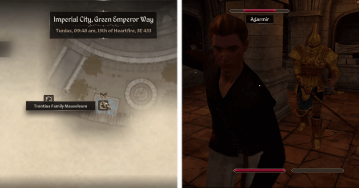 Unfriendly Competition - Trentius Family Mausoleum Location