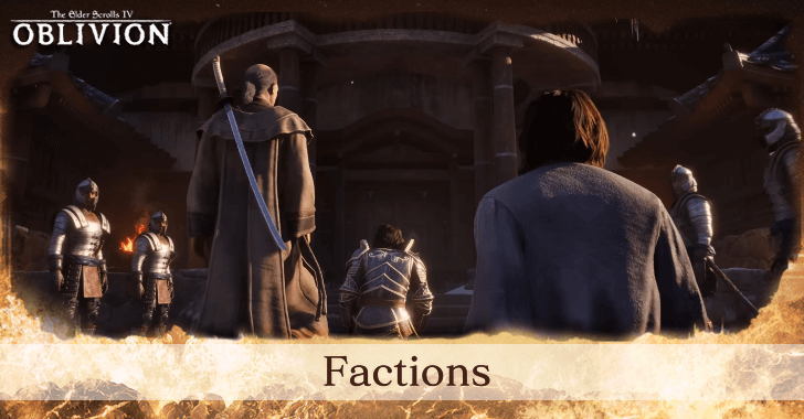 TES IV Oblivion Factions