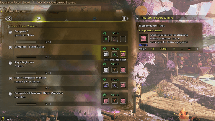 Festival Limited Bounties