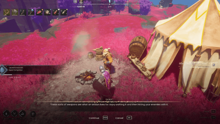 completing Granite Mauled