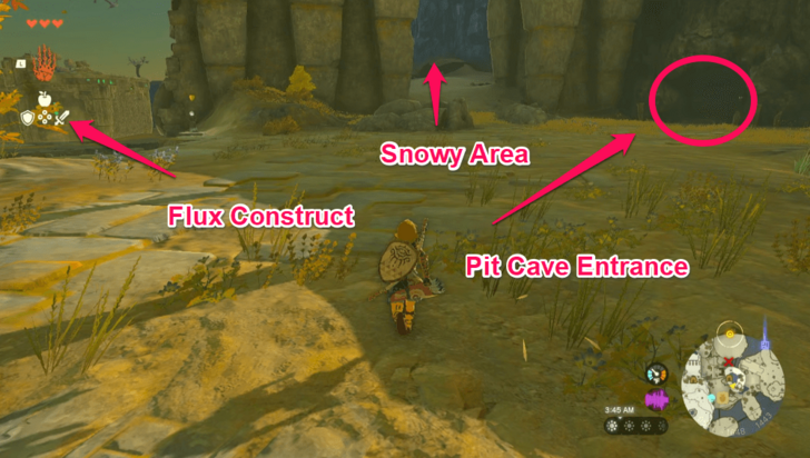 Pit Cave Ground Entry