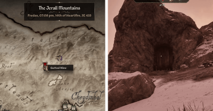 Azura - Gutted Mine Location