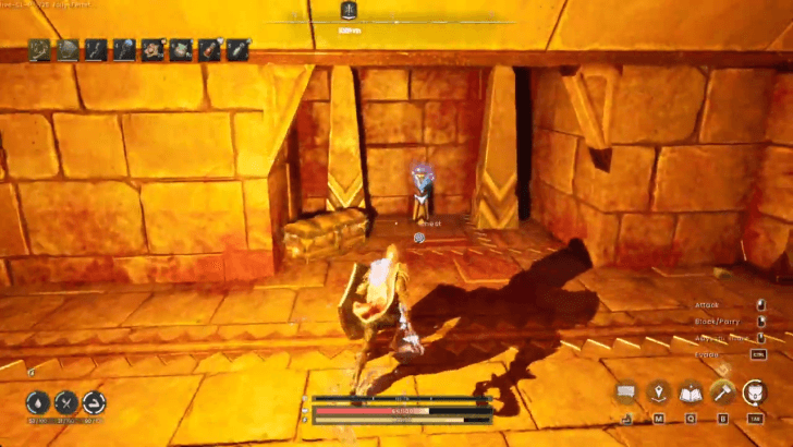 Grab the Vault Core on the Top Room