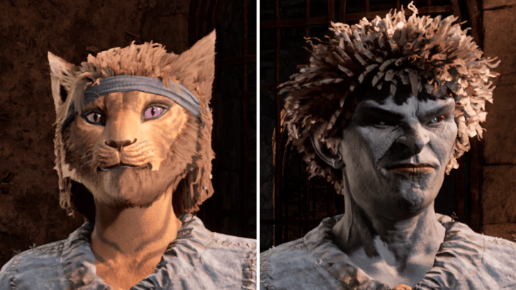 Khajiit and Dark Elf
