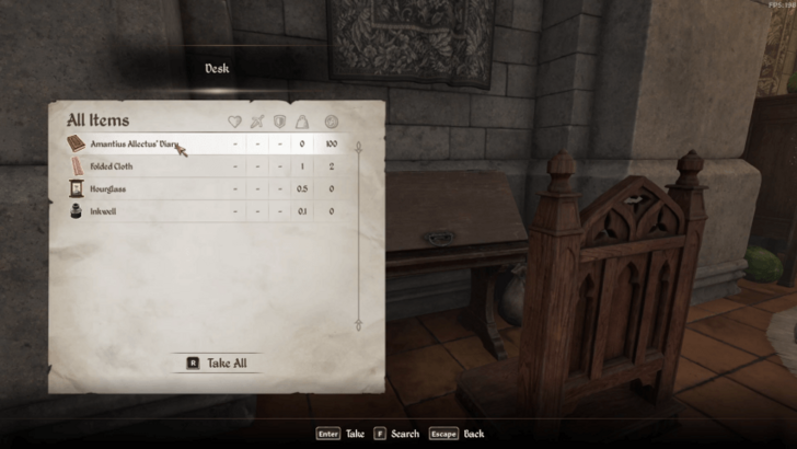 Amantius Allectus House Desk