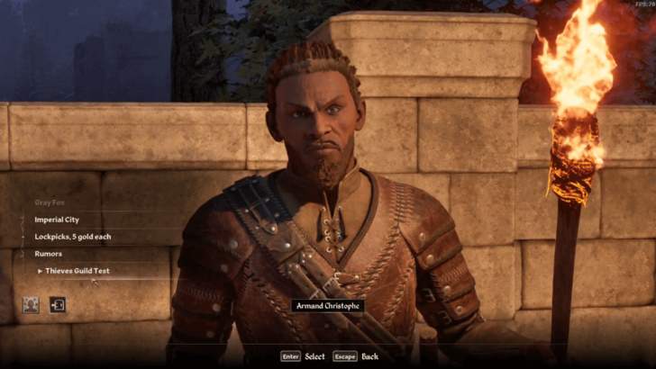 Complete Thieves Guild Initiation