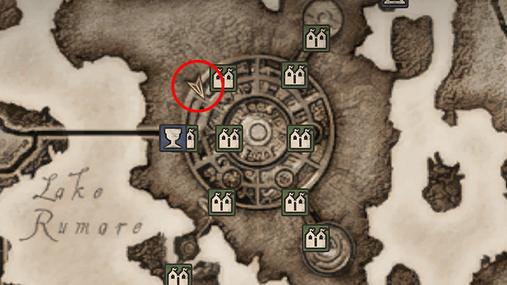 Shady Sam Map Location