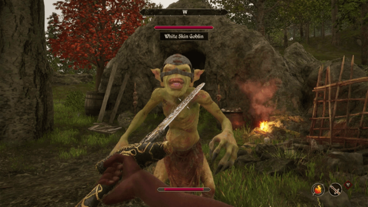 TES IV Oblivion Honorblade of Chorrol Attack