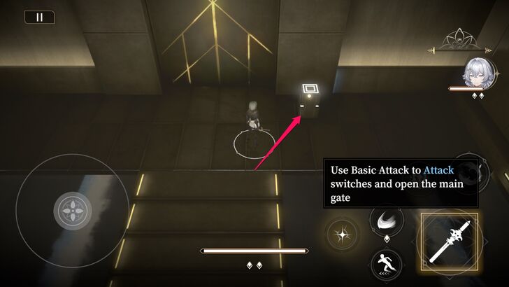 Hit the Glowing Object