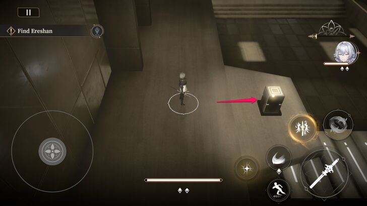 Hit the Glowing Object