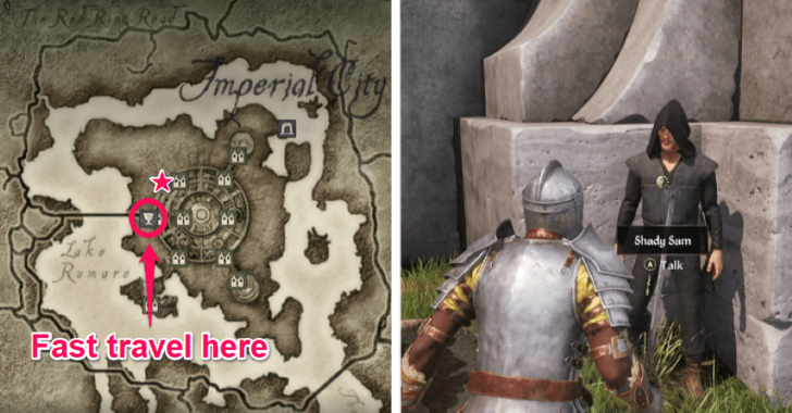 TES IV Oblivion Shady Sam Map and Worldview