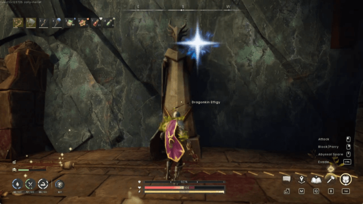 Hop Across the Pillars to Reach the Next Area