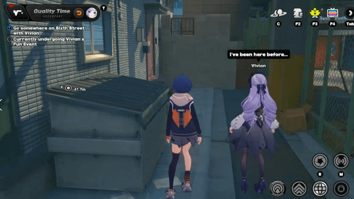 Vivian Fun Event Back Alley