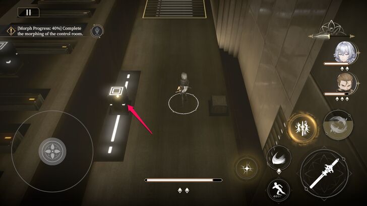 Hit the Glowing Object