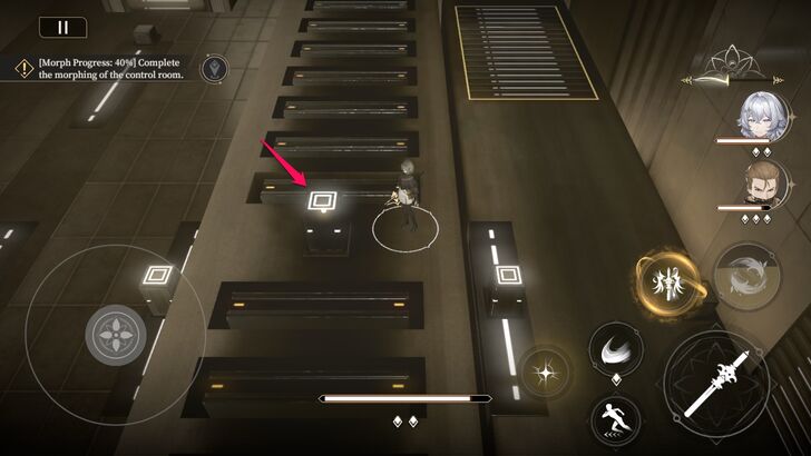 Hit the Glowing Object