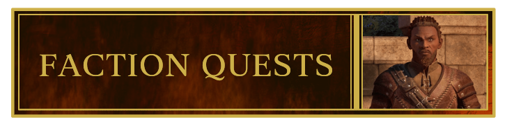 Faction Quests