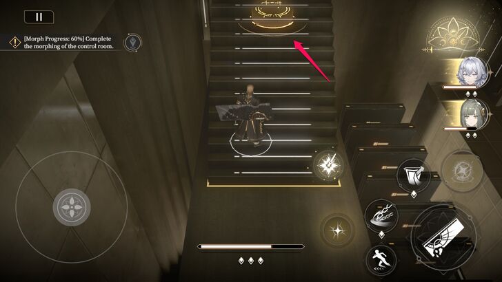 Head to the Teleporter