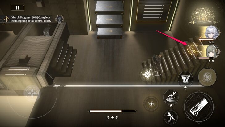 Head to the Teleporter