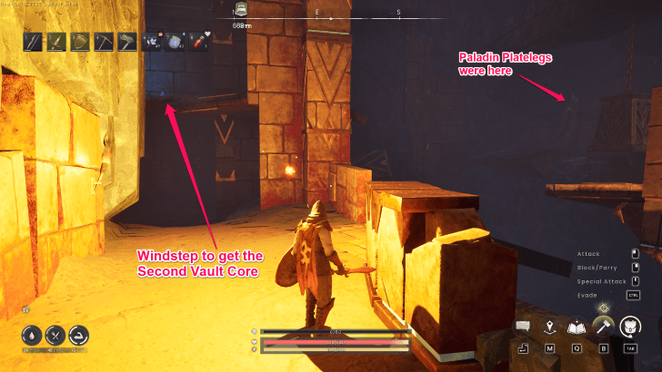 Fractured Plains Vault Second Core