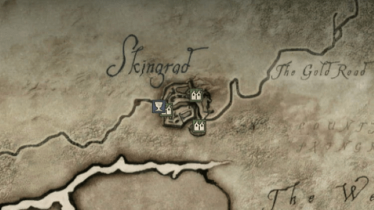 Paranoia Starting Location Map