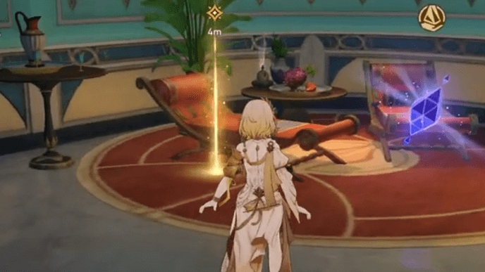 Honkai Star Rail - Pathstrider, Set Sail Upon the River of Souls - Head to the private bath chamber and speak with Mem