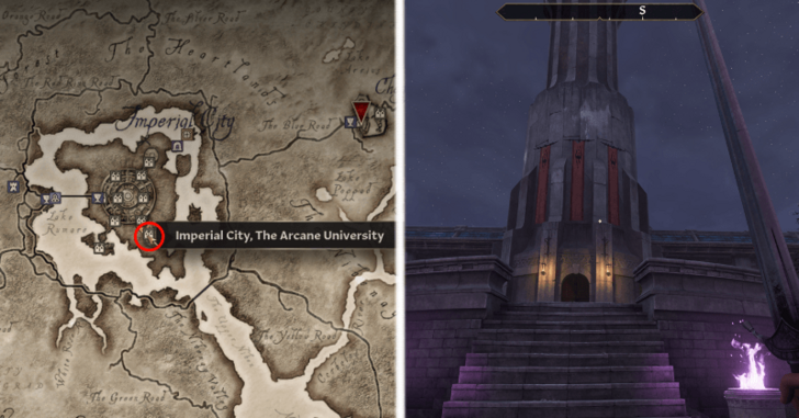 Oblivion Arcane University Split