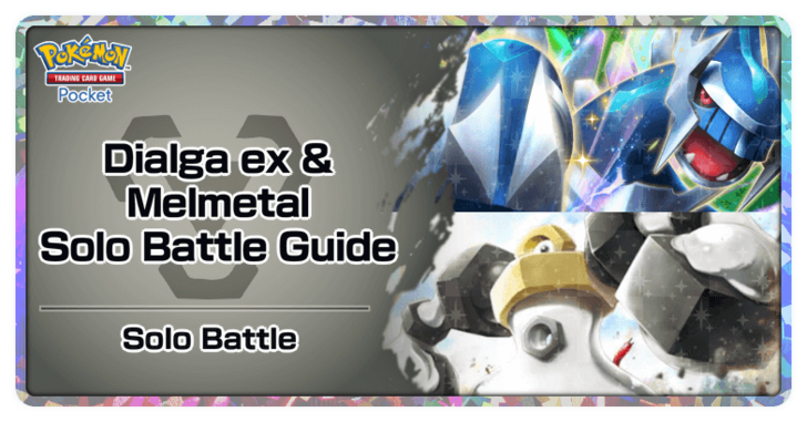 Pokemon TGC Pocket - Dialga ex & Melmetal Deck (Space-Time Smackdown) Deck Build and How to Play