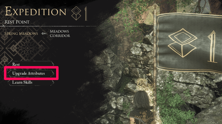 Upgrade Attributes Button