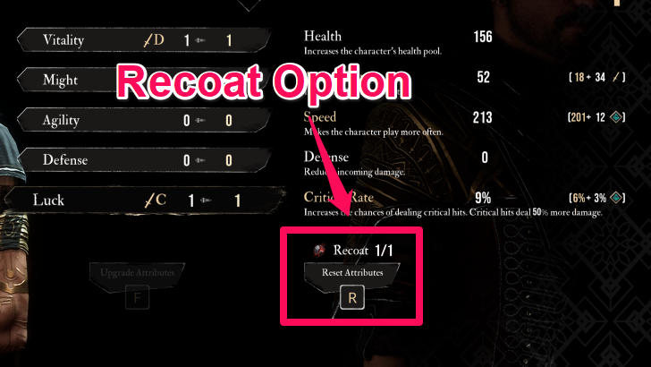 Recoat Option