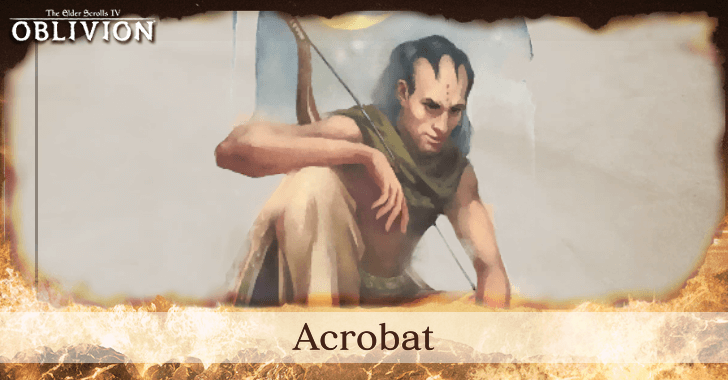 The Elder Scrolls IV Oblivion - Acrobat Class