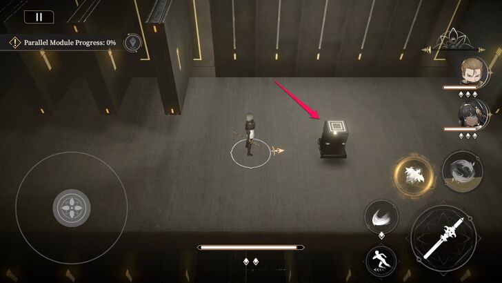 Hit the Glowing Object