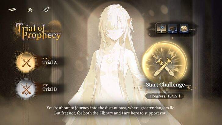 Trial of Prophecy Home