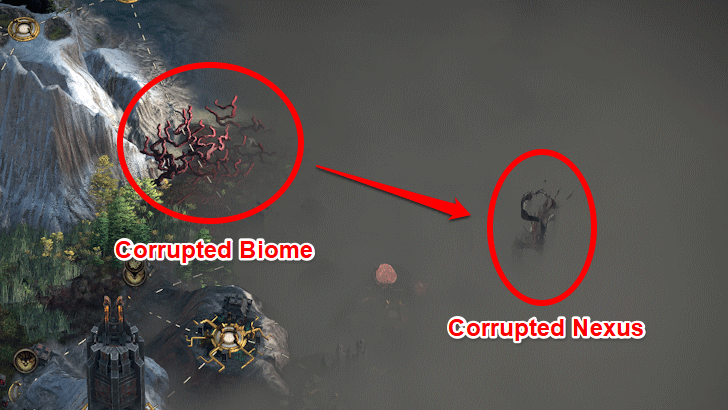 Path of Exile - Explore Corrupted Biomes