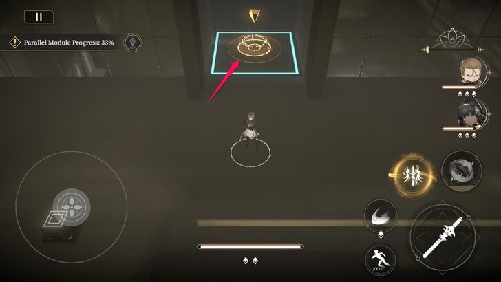 Head to the Teleporter