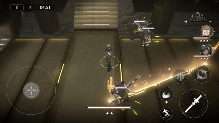 Defeat Waves of Enemies