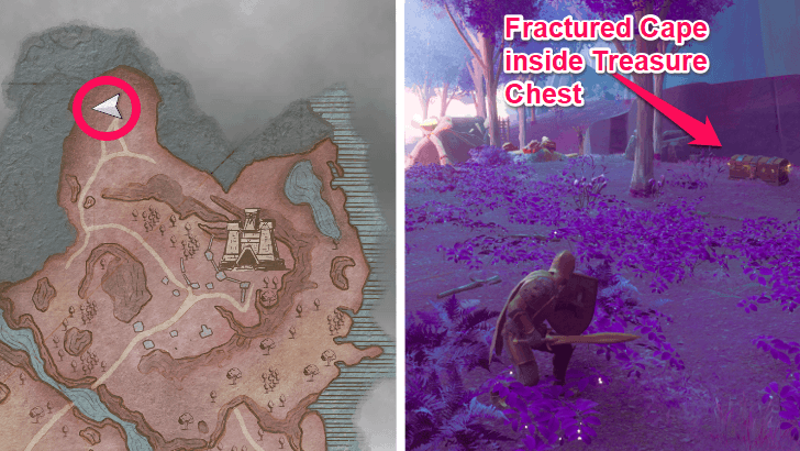 Fractured Cape Location