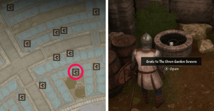 TES IV Oblivion Elven Garden Sewers